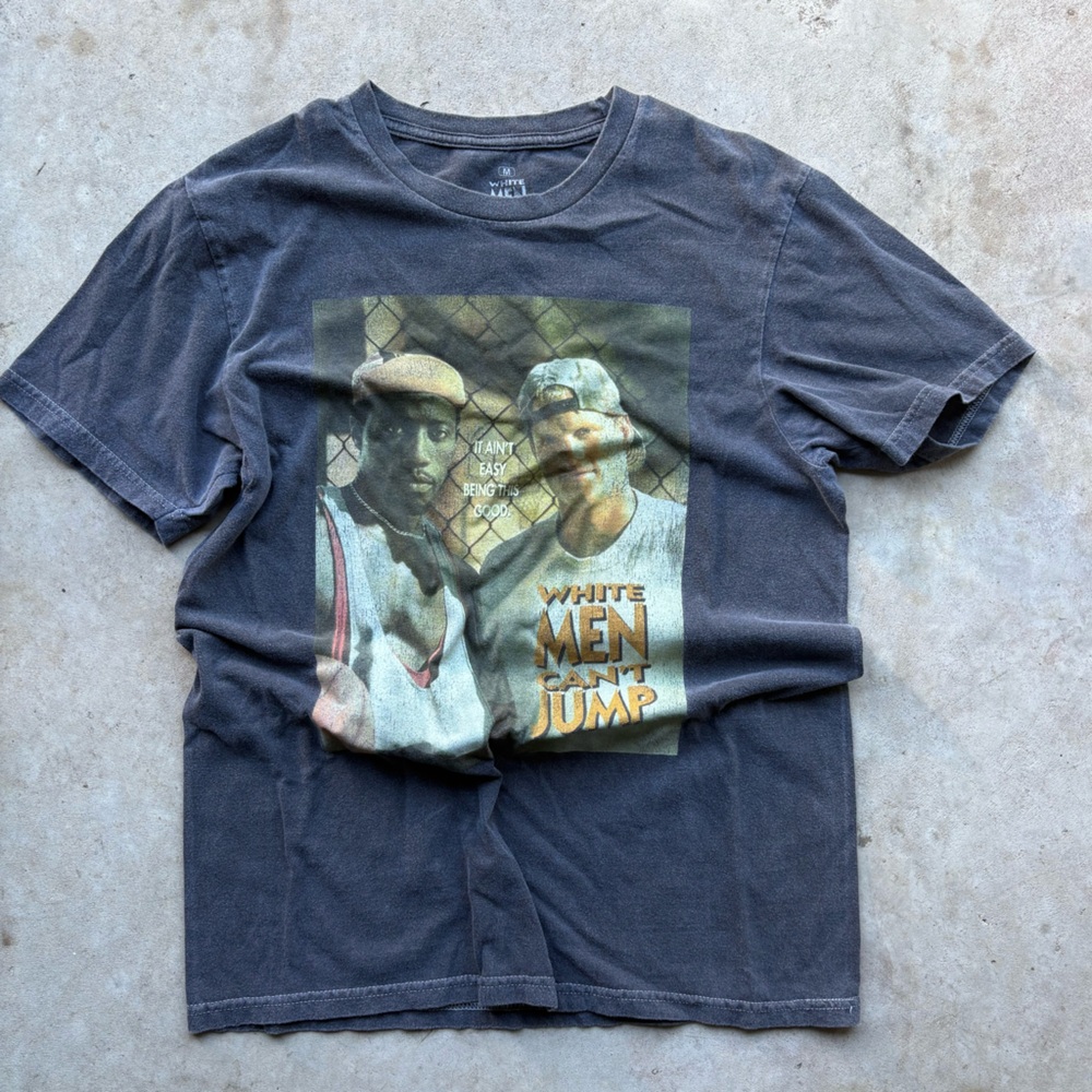 White men can’t jump vintage graphic tee